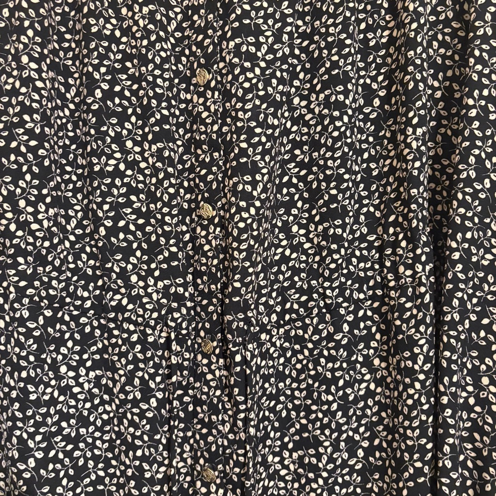DRAPER JAMES RSVP Button-Front Knot-Waist Dress Size 1X - Picture 10 of 16
